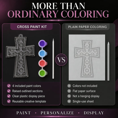 Acrylic Paint by Number Kit for Adults – 4 Colors | Craftily