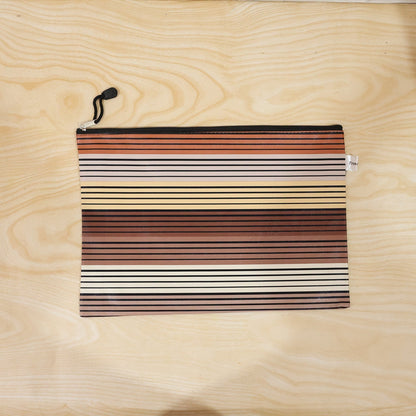 Zipper document pouch office use
