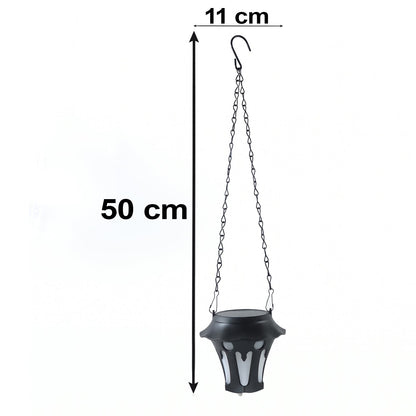 Solar hanging lantern size 50 cm by 11 cm