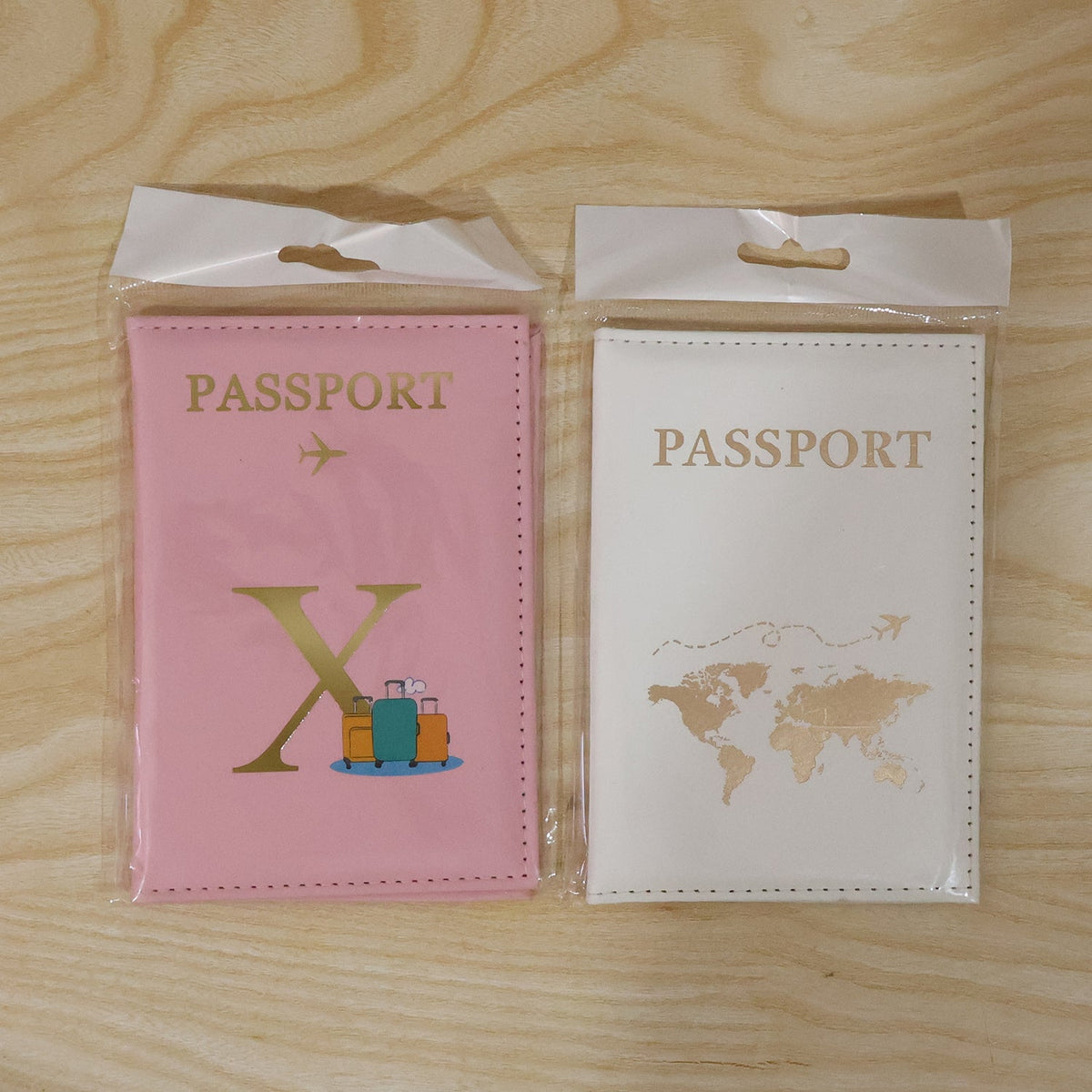 Travel Document Organizer for Passport, Tickets and Cards, Zip Wallet (1 Pc)